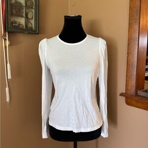 Old Navy Women's Classic White Long Sleeve Blouse